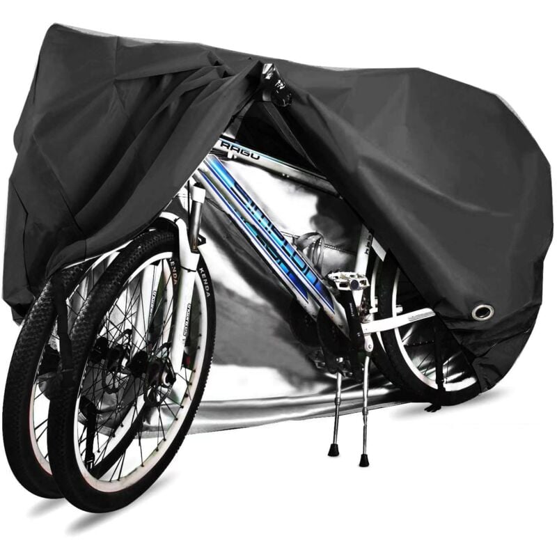 foto del prodotto langray copribici, copribicicletta in poliestere oxford impermeabile di alta qualit 210d, adatto per biciclette, motociclette e scooter elettrici,