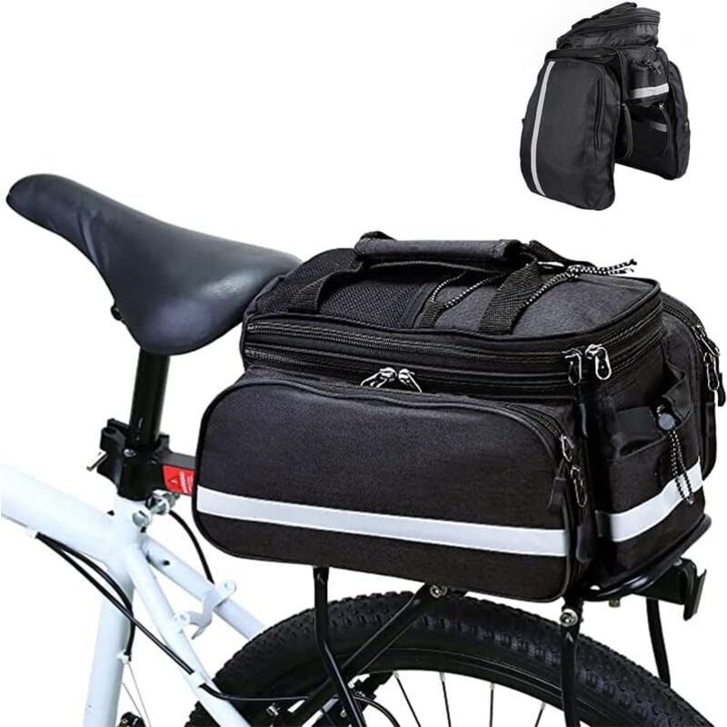 foto del prodotto rapanda portapacchi per bicicletta borse laterali per borsa posteriore per bicicletta borsa per bagagli antistrappo borsa per bicicletta