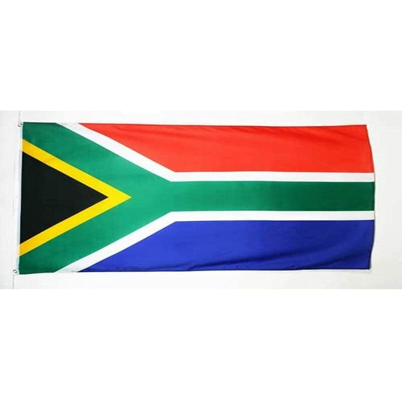 foto del prodotto az flag bandiera sudafrica 150x90cm gran bandiera sudafricana 90 x 150 cm poliestere leggero bandiere