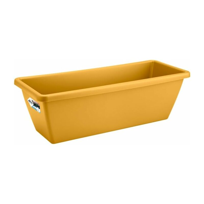 foto del prodotto elho vaso fioriera barcelona trough 70cm honey yellow
