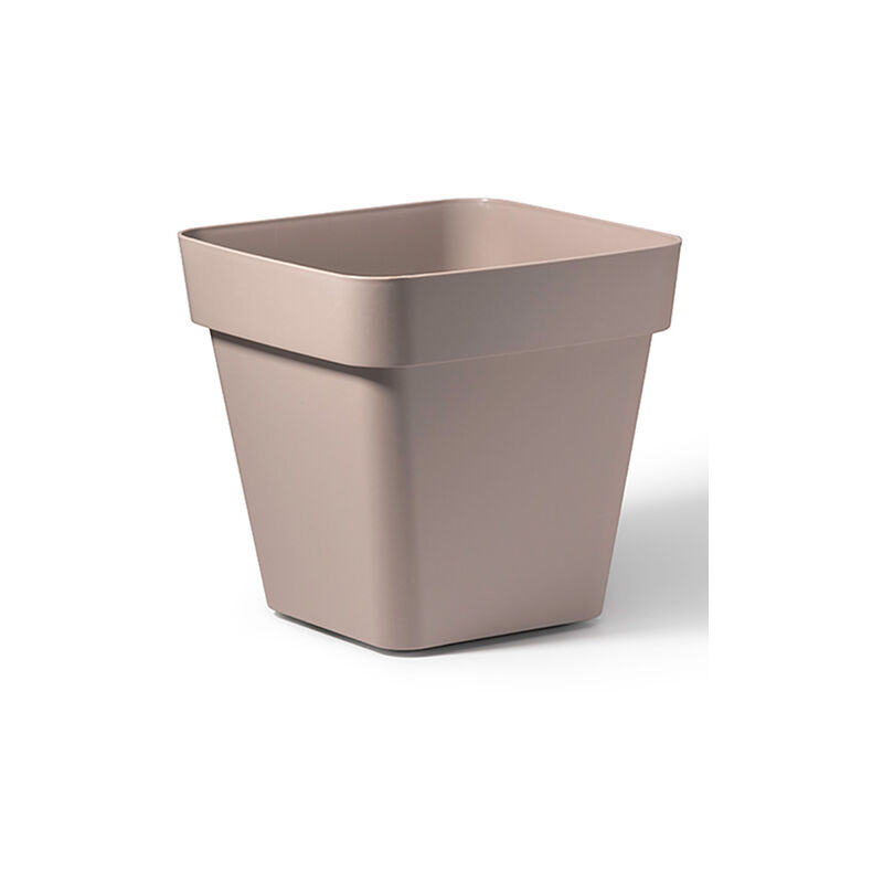 foto del prodotto veca vaso quadrato cleo 20 cm 60 riciclabile avana