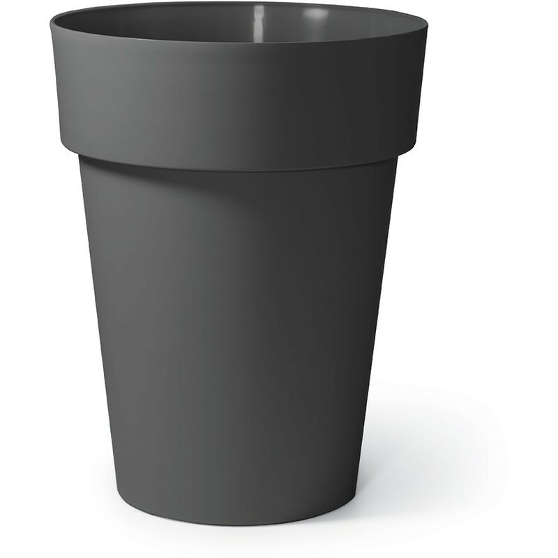 foto del prodotto vaso cleo alto tondo verde scuro 45 cm