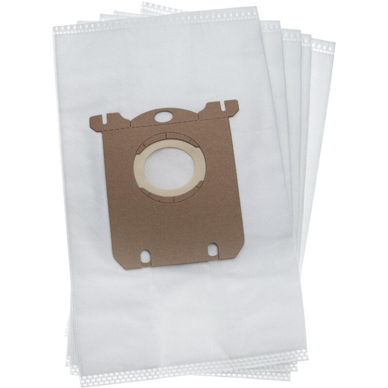 foto del prodotto 5x sacchetto compatibile con electrolux ultrasilencer z 3300...3395 aspirapolvere microfibra, 28,6cm x 17cm bianco vhbw
