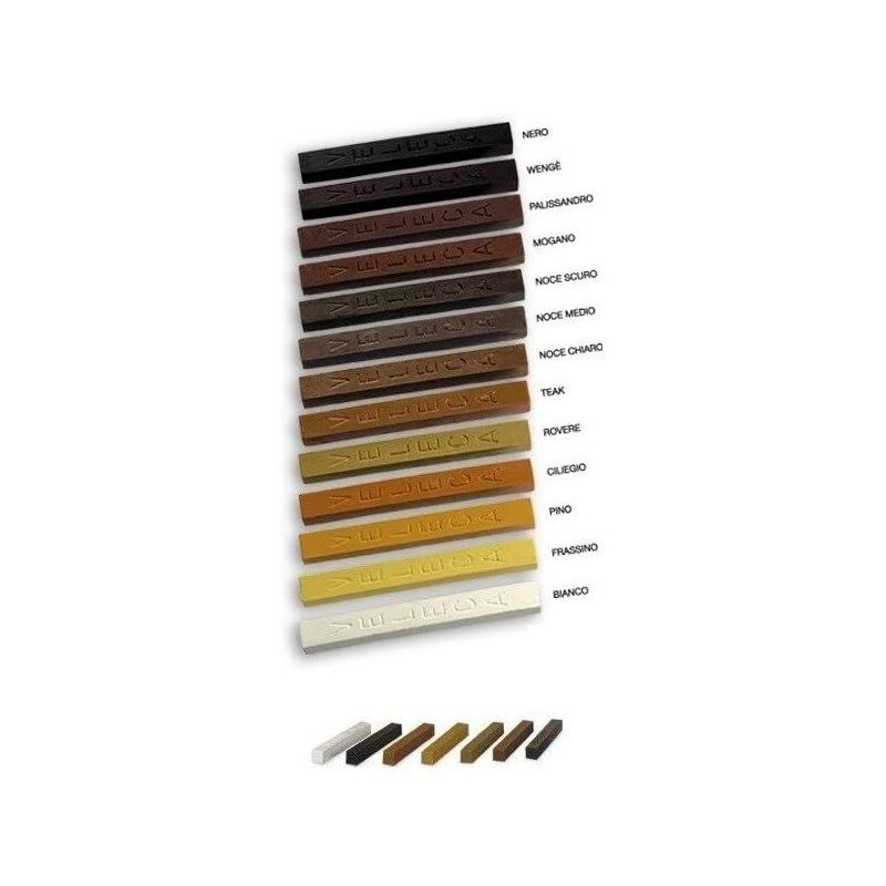 foto del prodotto bastoncino cera veleca colori pino