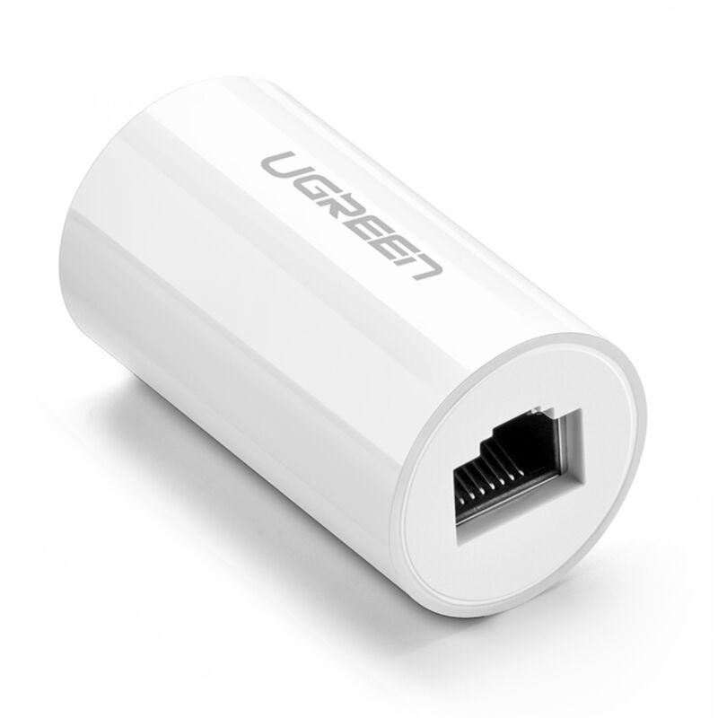 immagine 0 del prodotto connettore muffle per cavi di rete rj45 cat. 5e 6 a 100m bianco