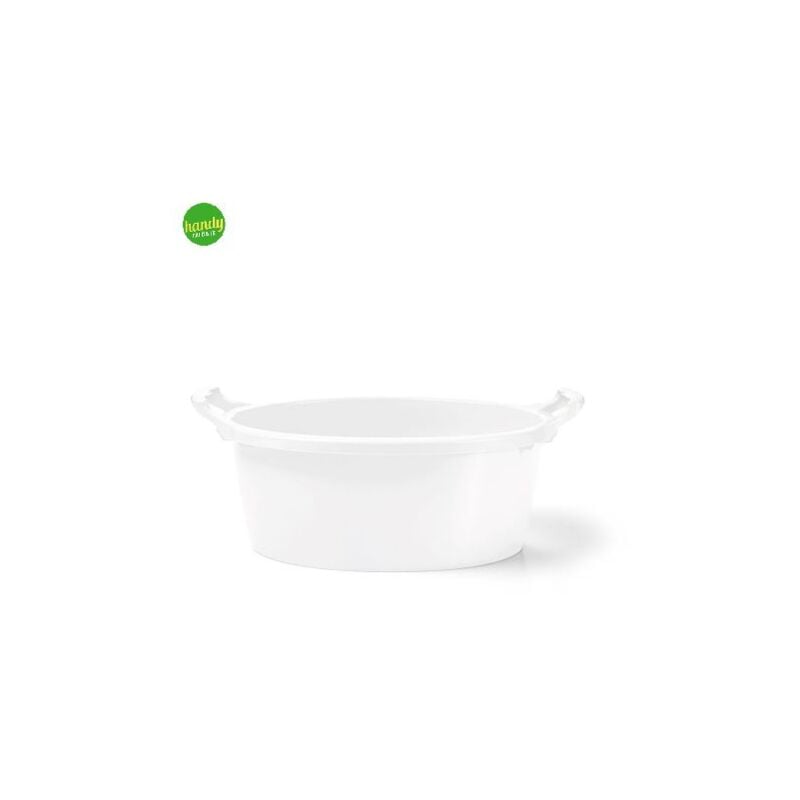 foto del prodotto bacinella ovale veca 50x38cm bianco