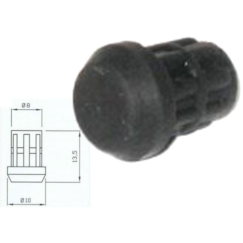 foto del prodotto piedino gommino poggia griglie per piano cottura foster base 10mm
