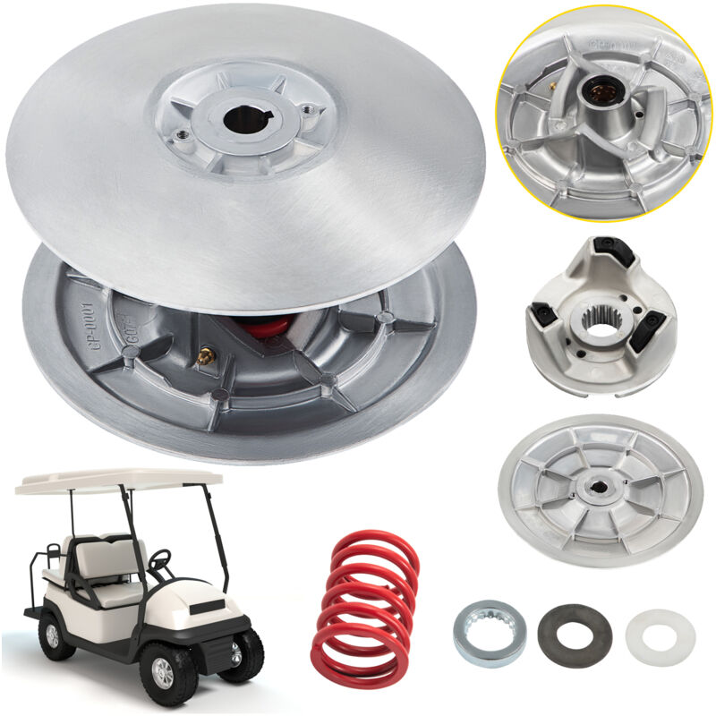 foto del prodotto mophorn vevor kit frizione di trasmissione secondaria per carrello da golf frizione di trasmissione per superficie metallica 1985 2007 kit frizione