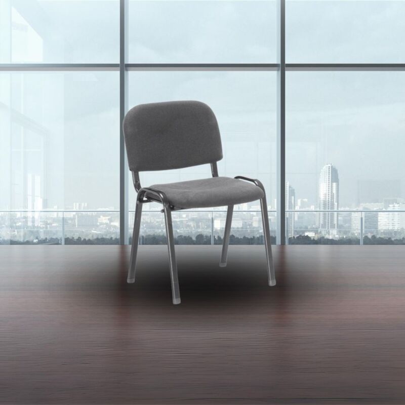 foto del prodotto veriaffari.it sedia per ufficio sale d attesa e conferenza hi01new grigio