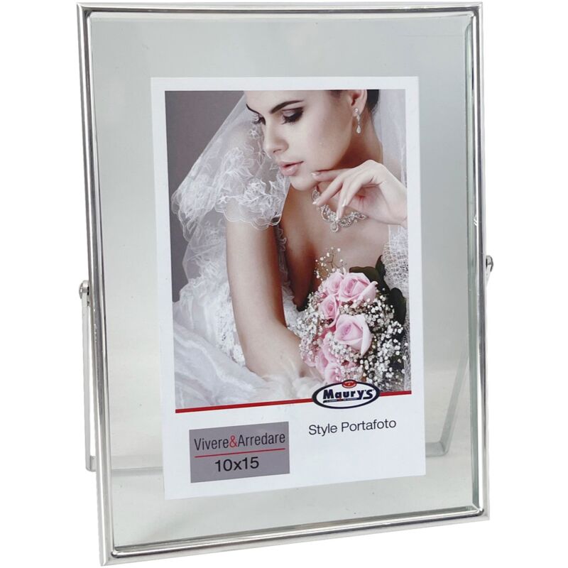 foto del prodotto ma maison modern portafoto silver per foto 10x15 cm in colore silver