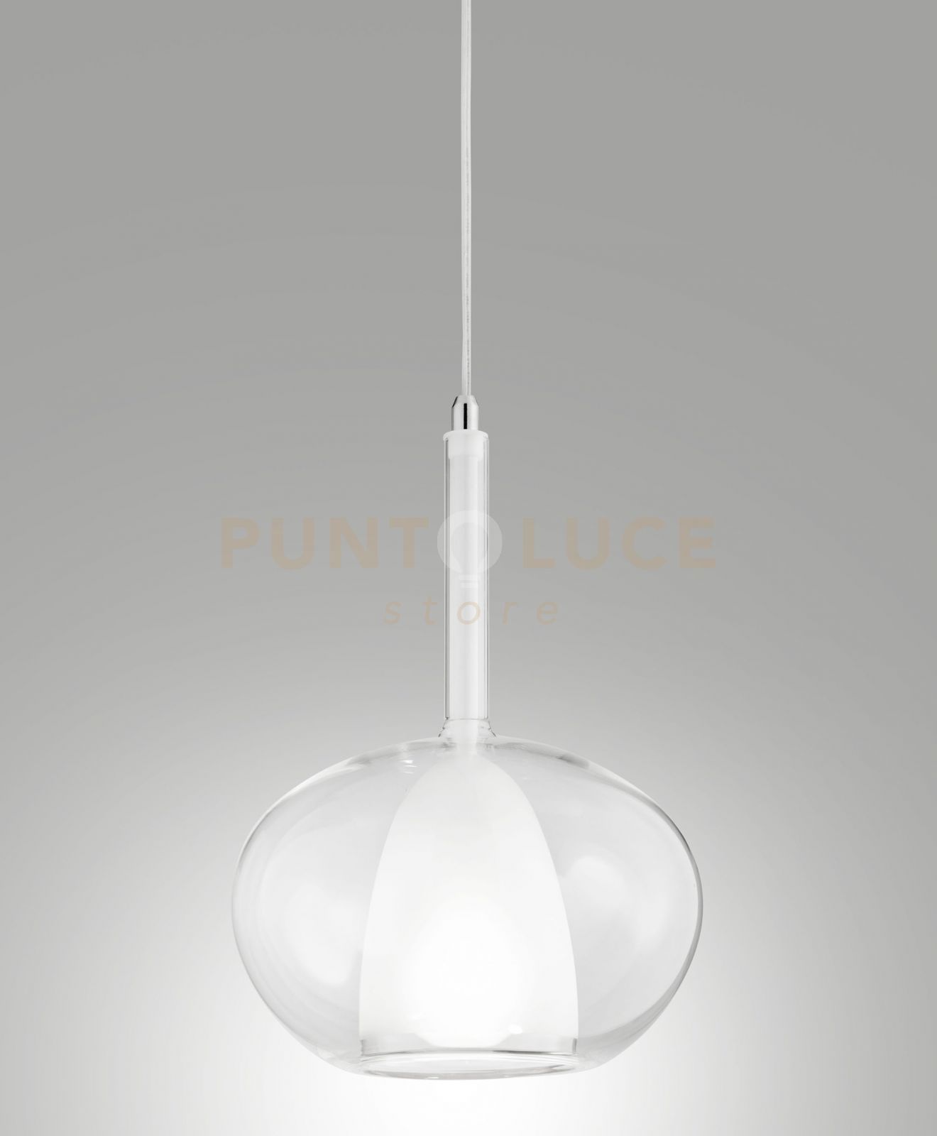 foto del prodotto 3787 50 241 edison vetro trasparente d.22cm completo di cavo x kit luci
