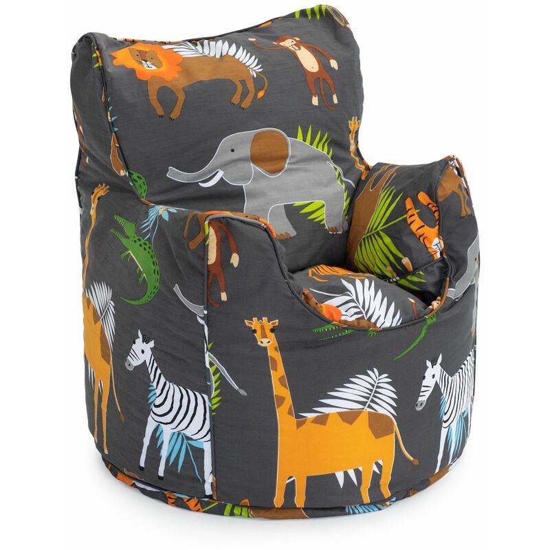 foto del prodotto ready steady bed poltrona a sacco per bambini, poltrona a sacco per sala giochi, 60x50x50 cm piccola poltrona a sacco per bambini, mobili per