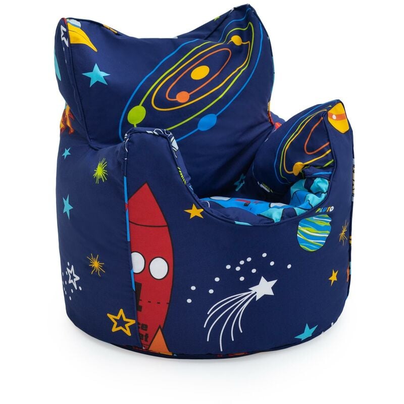 foto del prodotto ready steady bed poltrona a sacco per bambini, poltrona a sacco per sala giochi, 60x50x50 cm piccola poltrona a sacco per bambini, mobili per