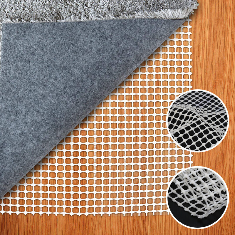 foto del prodotto hengda sottotappeto blocca tappeto antiscivolo tappeto antiscivolo ferma tappeto 60x100 cm 2 pezzi