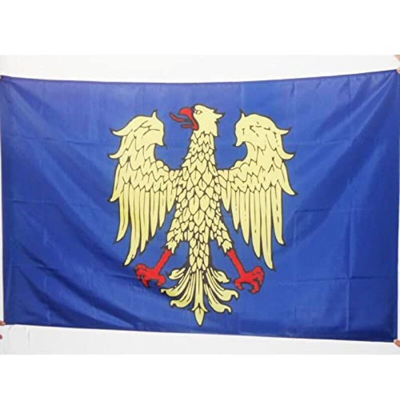 foto del prodotto az flag bandiera friuli venezia giulia 150x90cm bandiera friulana regione italia 90 x 150 cm foro per asta