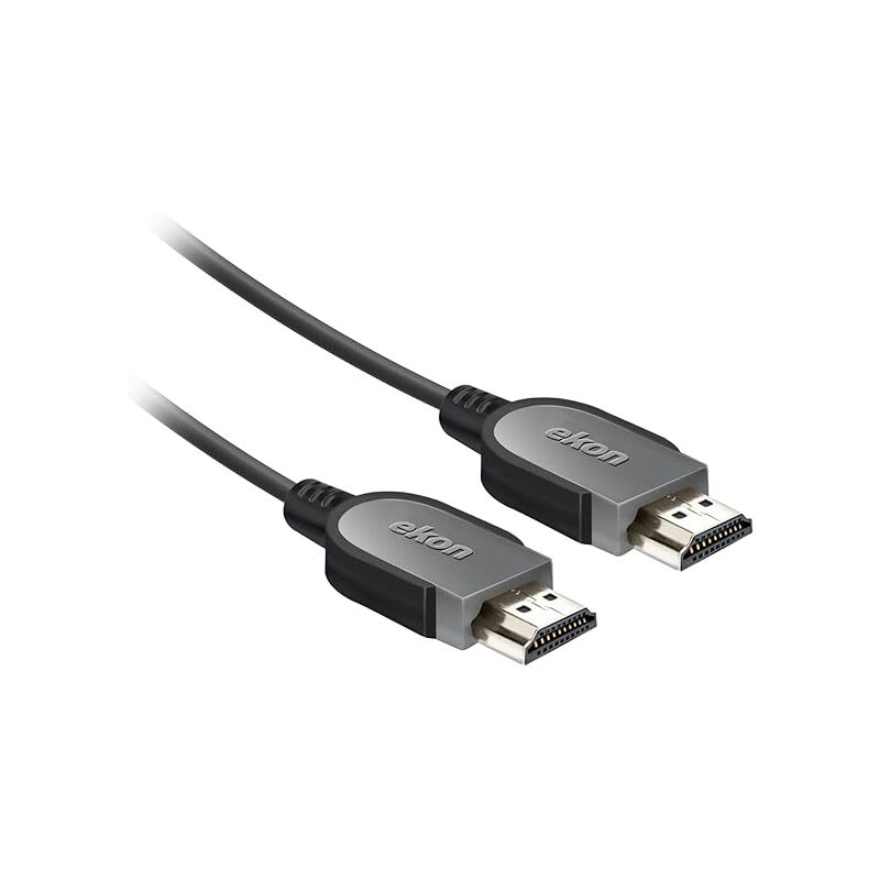 foto del prodotto sbs ekon cavo hdmi 1.4, maschio maschio, 1.8 metri, risoluzioni 1080p ultra hd e 3d, connettori dorati, antipiega, per tv, proiettori, laptop, pc,