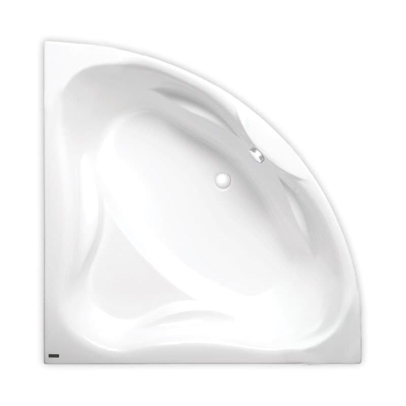 foto del prodotto vasca angolare laguna royale, 150x150 cm, acrilico, destra e sinistra, bianco ro1500new siko