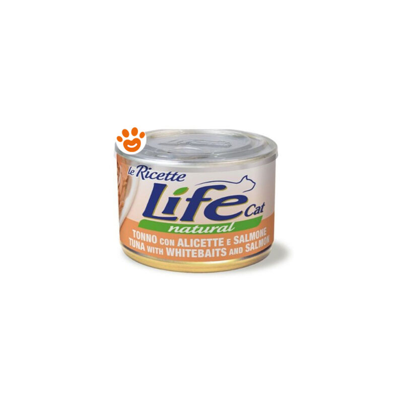 foto del prodotto cat natural tonno con alicette cat natural tonno con alicette lattina da 150 gr life