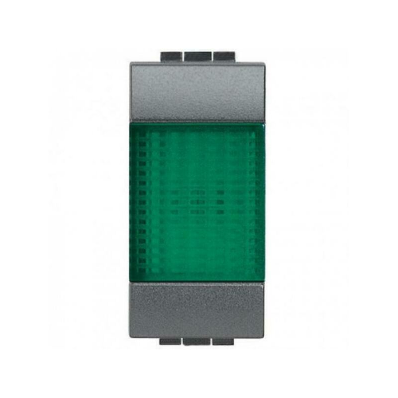 foto del prodotto bticino ortalampada spia verde livinglight l4371v