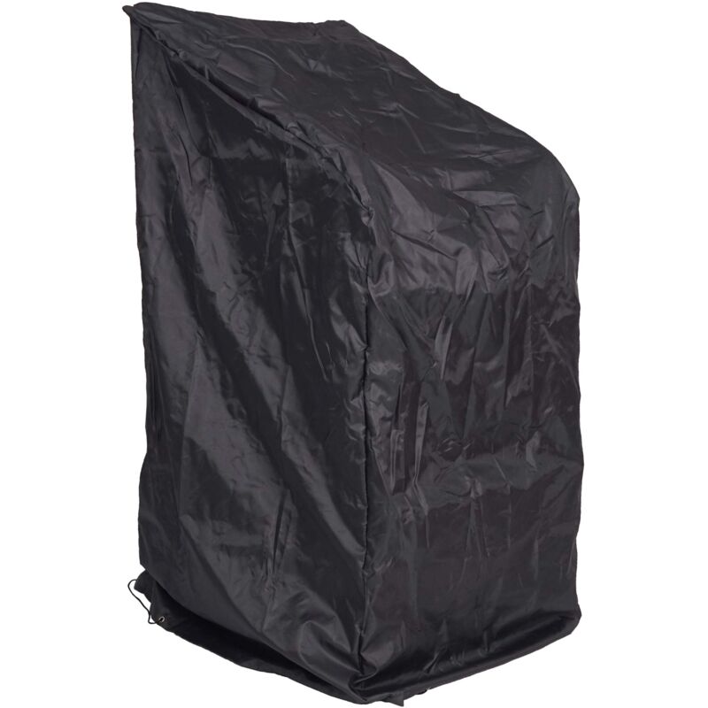 foto del prodotto hhg copertura telo per mobili da giardino 650 tela cerata poliestere poliuretano antracite per sedie 70x70x110cm