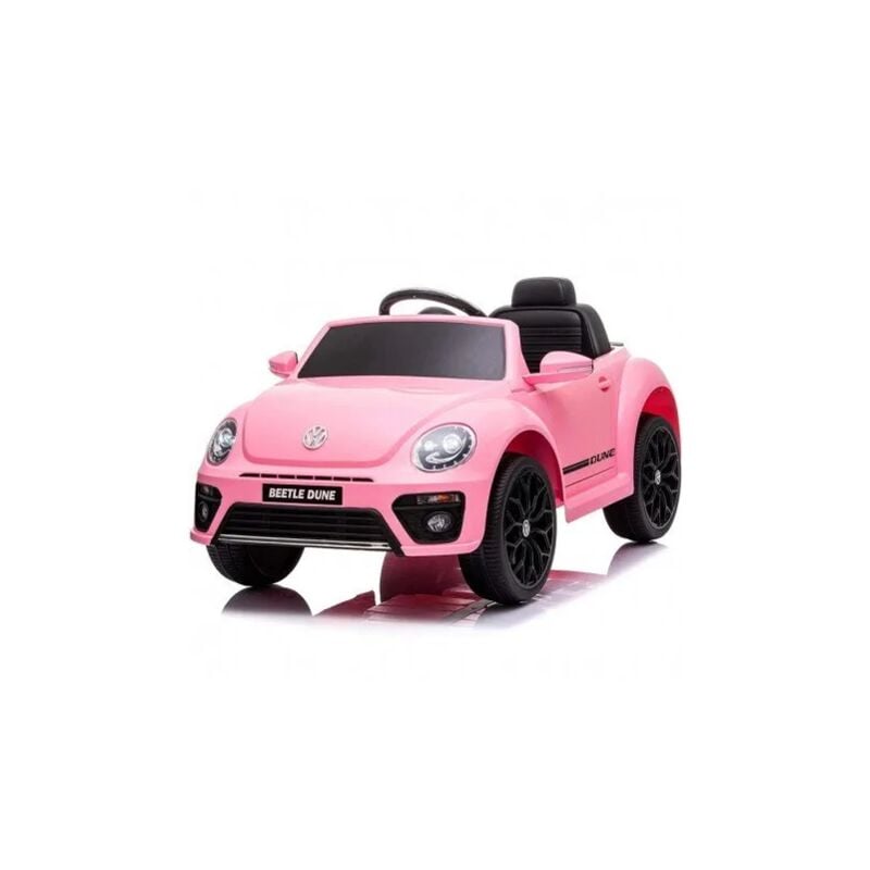 foto del prodotto mini auto per bambini volkswagen the beetle small pink de pink de