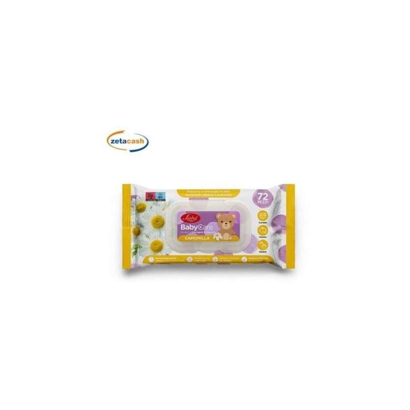 foto del prodotto salviette baby care camomilla