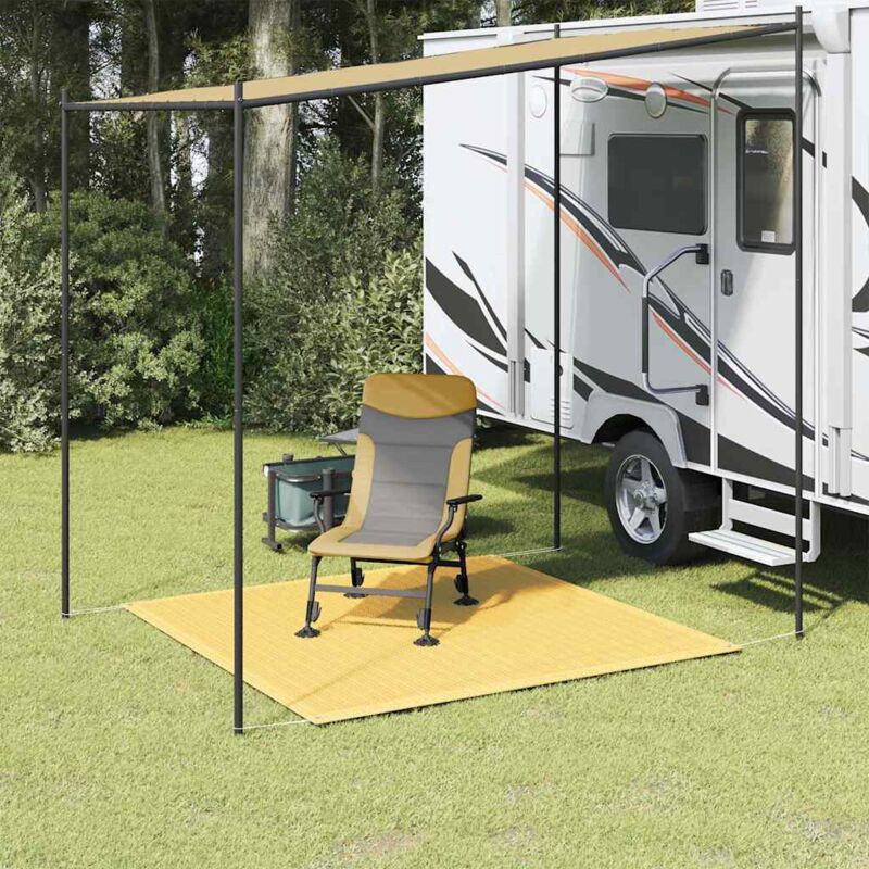 foto del prodotto furniture limited tappeto da tenda 200x200 cm beige