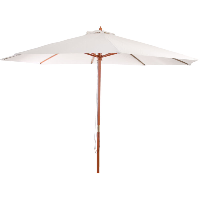 foto del prodotto hegele ombrellone giardino spiaggia n82 florida 350cm poliestere avorio