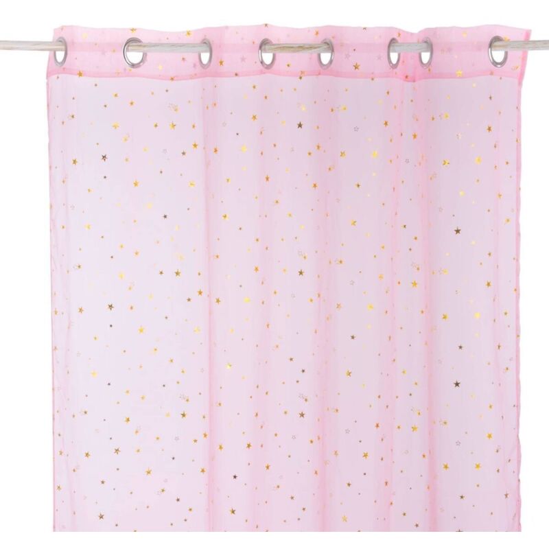 foto del prodotto atmosphera tenda stella rosa 140x250 cm kids rosa