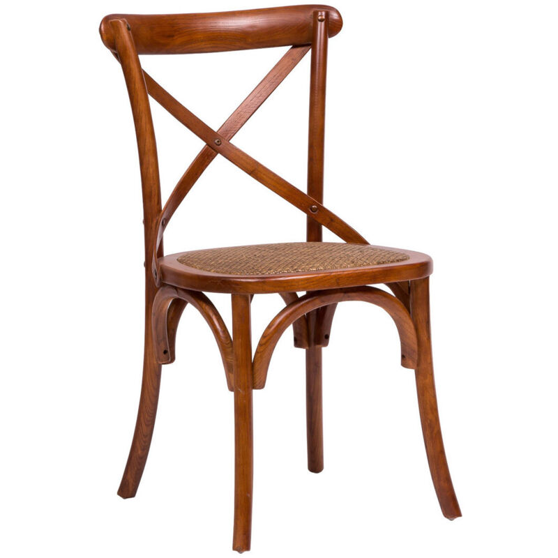 foto del prodotto sedia da cucina 47x86x52 sedia sala da pranzo sedia in legno e rattan sedie moderne ristorante sedia thonet sedie cross vintage