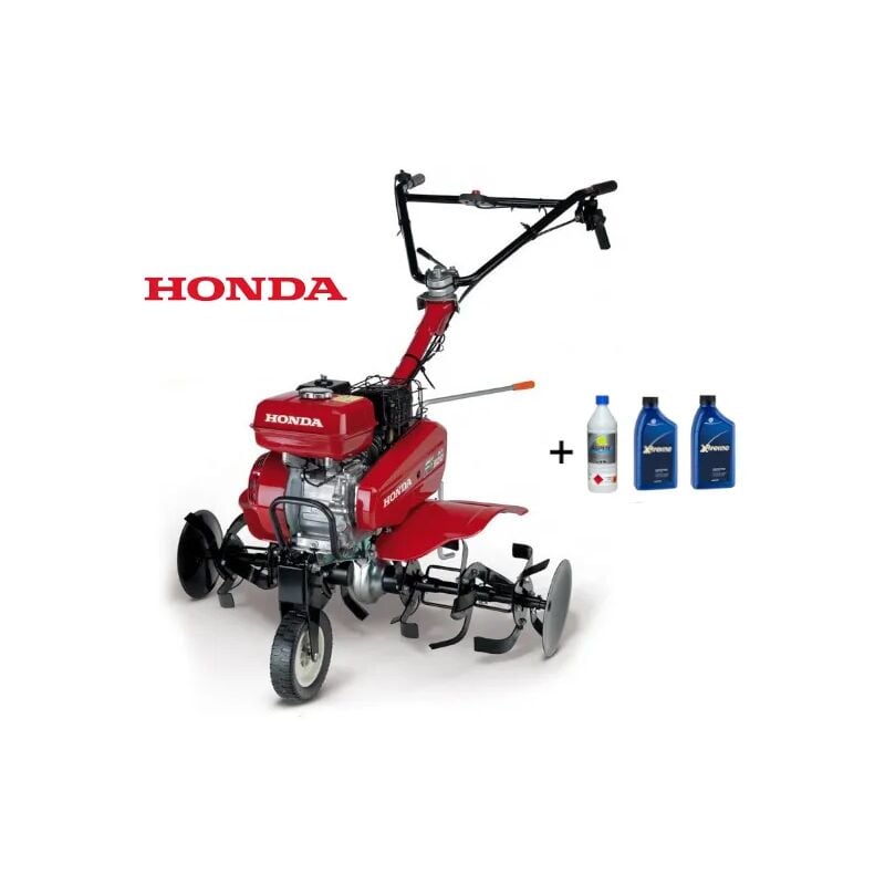 foto del prodotto motozappa honda fj 500 de con fresa standard da 80cm e ruotino anteriore