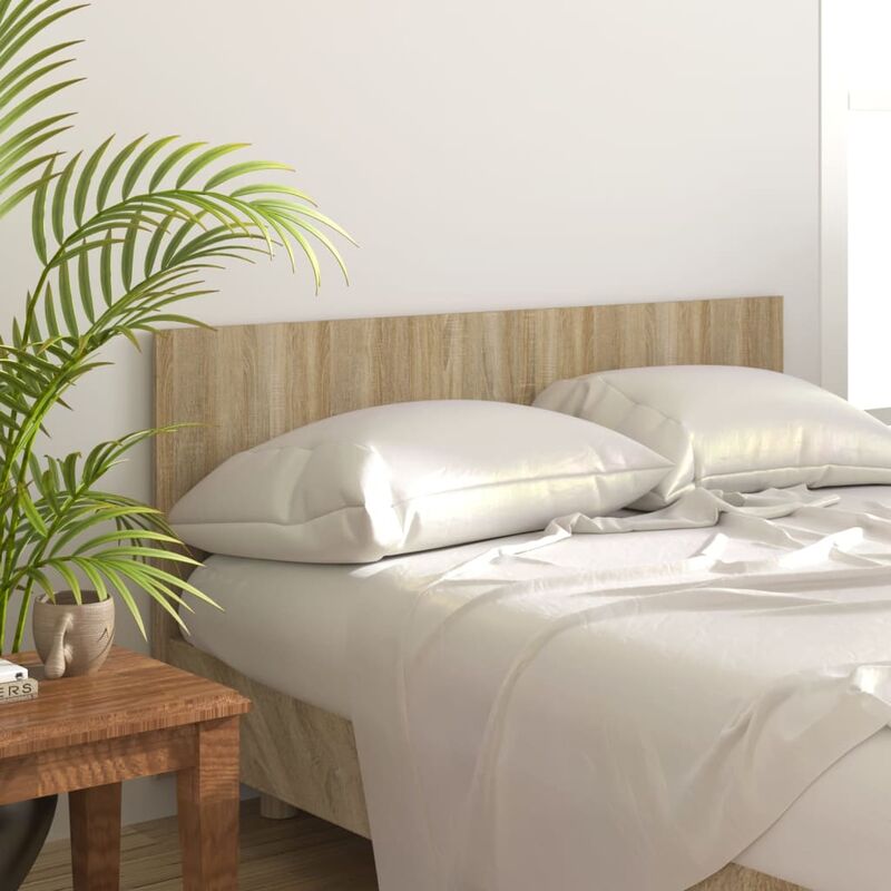 foto del prodotto testiera elegant testate e armadi letto rovere sonoma 160x1,5x80 cm in legno multistrato bv993960 bonnevie