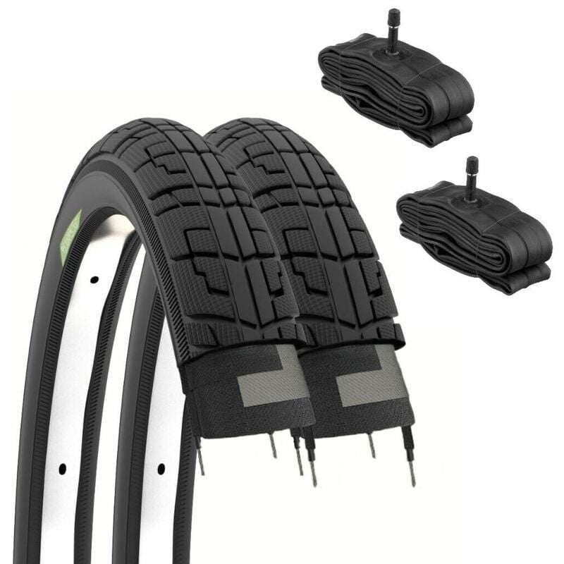 foto del prodotto 2 copertoni 12 1 2 x 1.75 2 1 4 47 203 camere america pneumatici per bici city bike