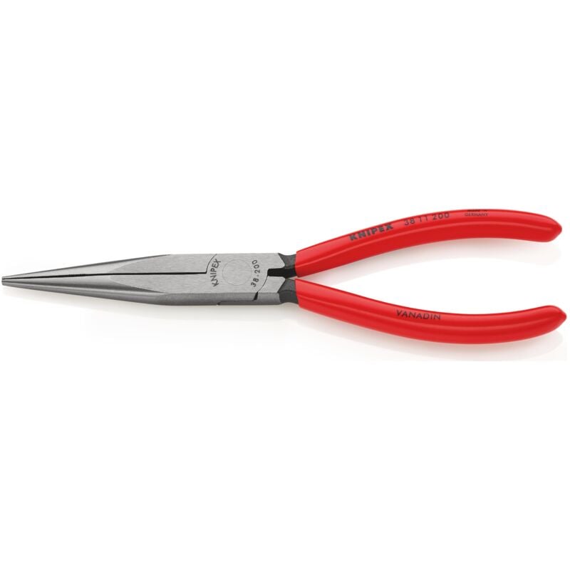 foto del prodotto 38 11 200 pinza per meccanica rivestiti in resina sintetica bonderizzata nera 200 mm