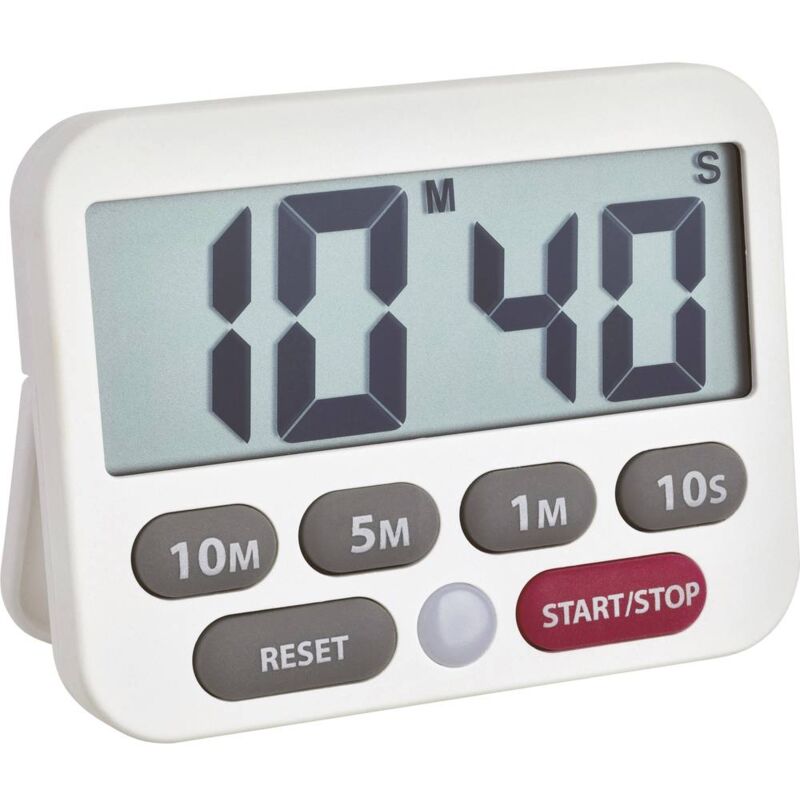 foto del prodotto 38.2038.02 timer bianco digitale tfa dostmann