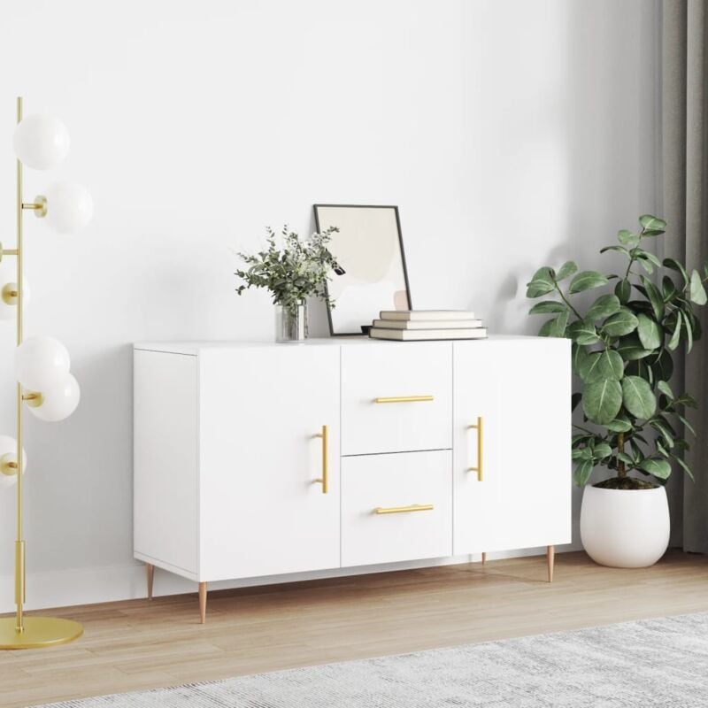 foto del prodotto vidaxl credenza bianca 100x36x60 cm in legno multistrato