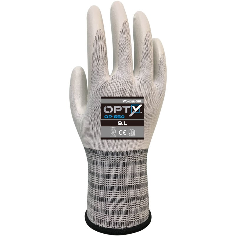 foto del prodotto wonder grip op 650 opty guanto da lavoro con rivestimento in nitrile, guanto di montaggio in nitrile, guanto, guanto di protezione, antiscivolo m 
