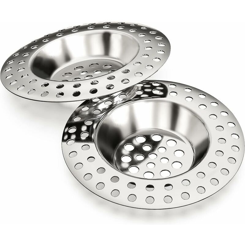 foto del prodotto ulisem kitchen helpis filtro 14g, set da 2, per tutti gli scarichi, filtro cucina, filtro, griglia, scarico bagno, filtro doccia, griglia cucina,