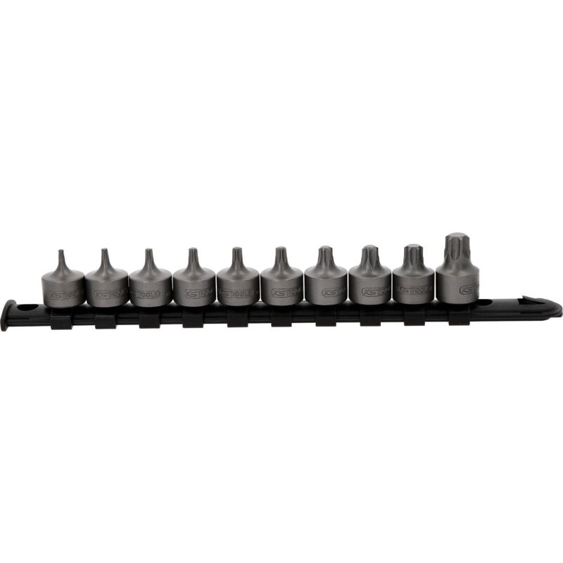 immagine 0 del prodotto set bussole 3 8 per viti torx, corta 10 pz. t10 t55