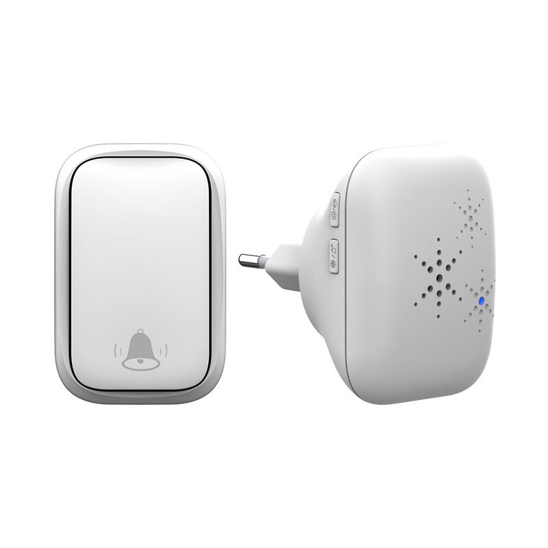 foto del prodotto fortuneville campanello wireless autogenerante senza batteria per casa, campanello intelligente impermeabile, 38 suonerie, volume a 3 livelli,