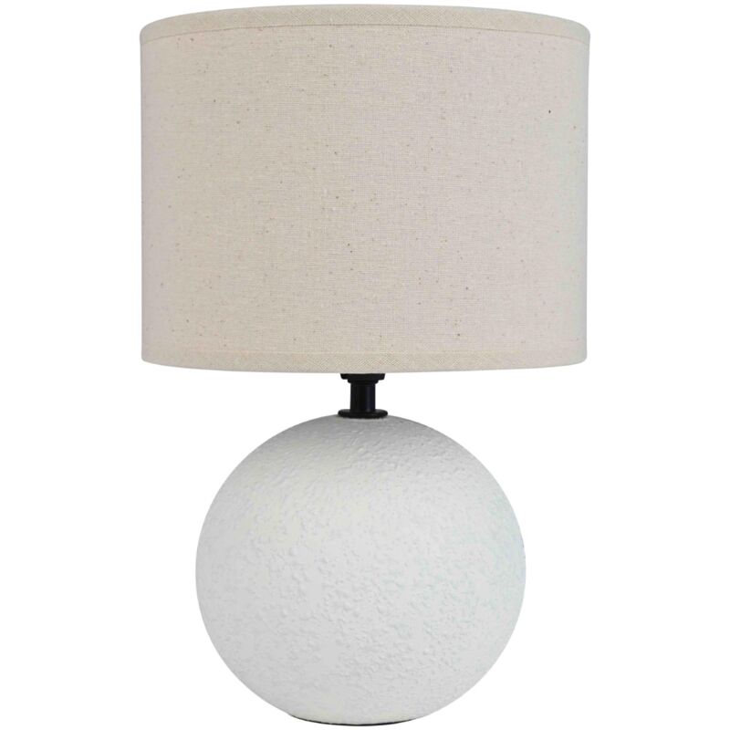 foto del prodotto bizzotto lampada da tavolo irvin con base in ceramica h 32 cm terracotta