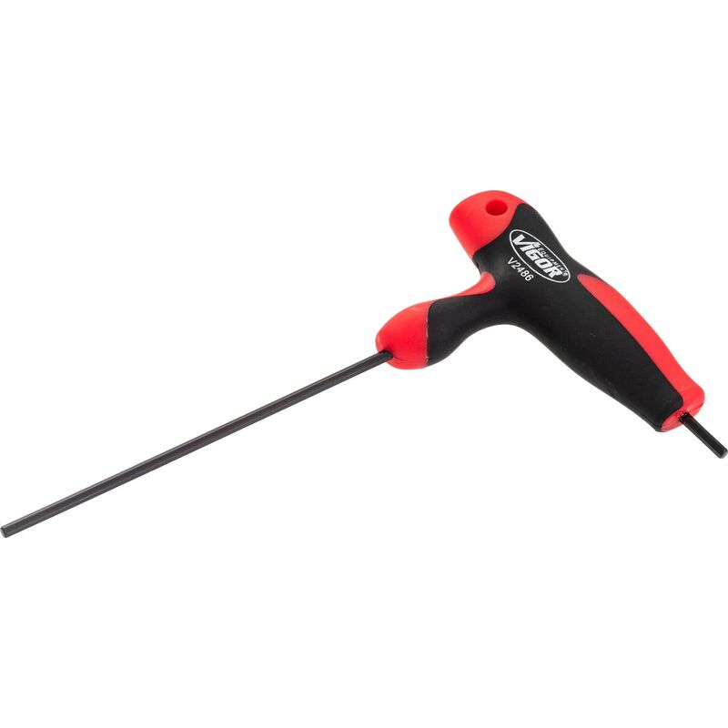 immagine 0 del prodotto hexagon t handle screwdriver v2486 profilo esagonale interno size 2.5 mm