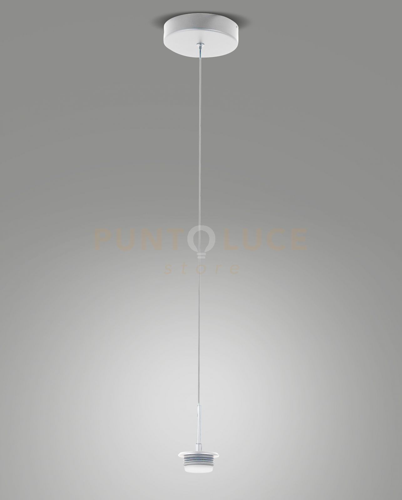 foto del prodotto 3804 41 102 montatura bianca completa cct 2700k 3000k 4000k 8w 750 lm 1 luce d.13cm dimmerabile