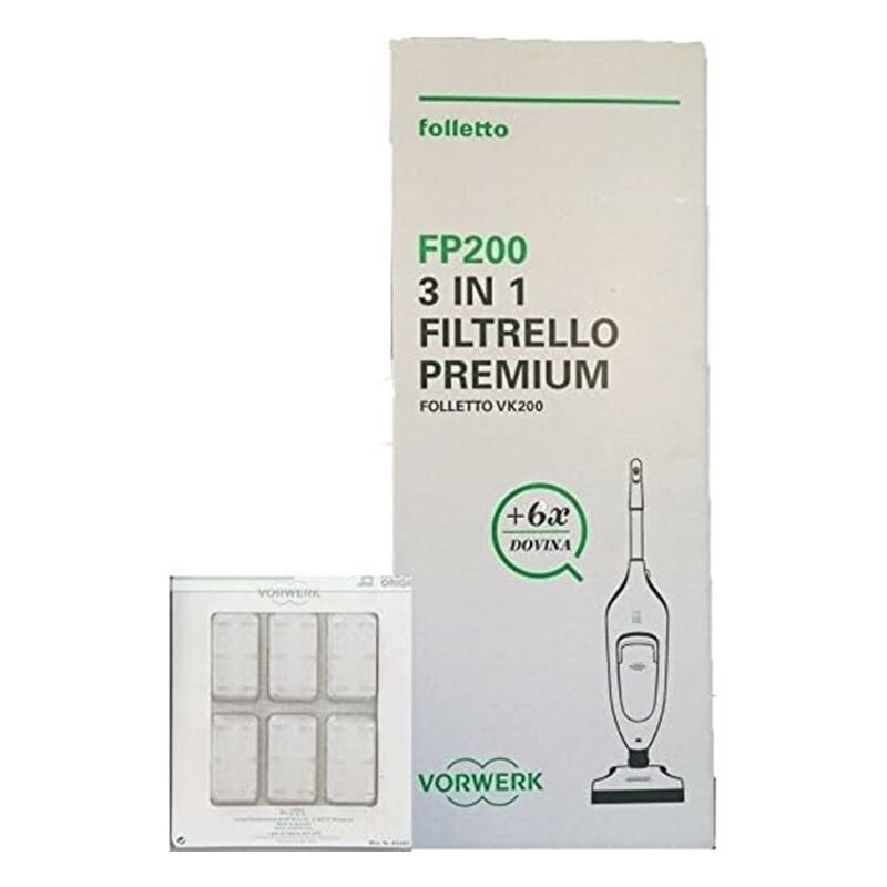 foto del prodotto folletto vk fp 200 220 6 sacchetti 6 profumi aspirapolvere vorwerk originali