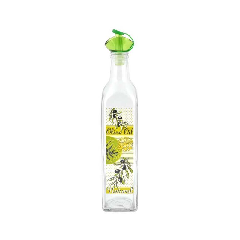 foto del prodotto oliera vetro decorazione olive 500 ml