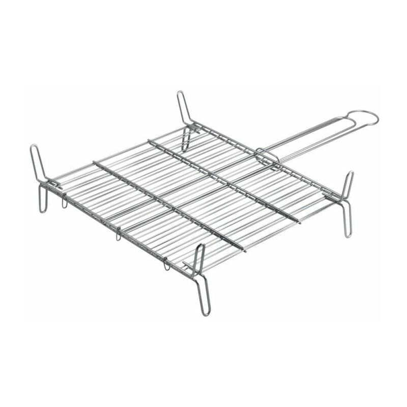 foto del prodotto doppia griglia 40x40cm cucina gourmet