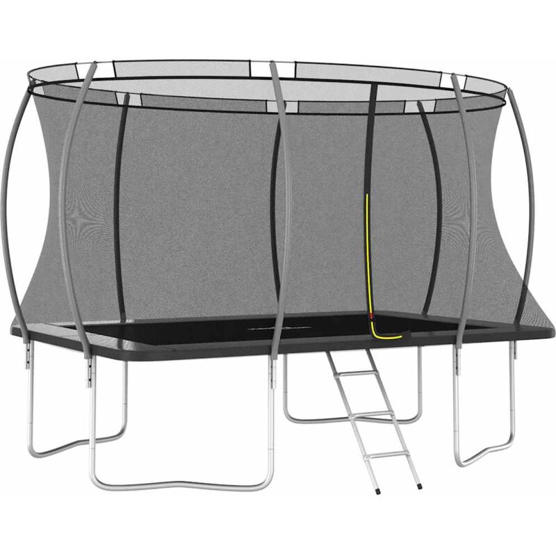 foto del prodotto vidaxl set trampolino rettangolare 335x244x90 cm 150 kg