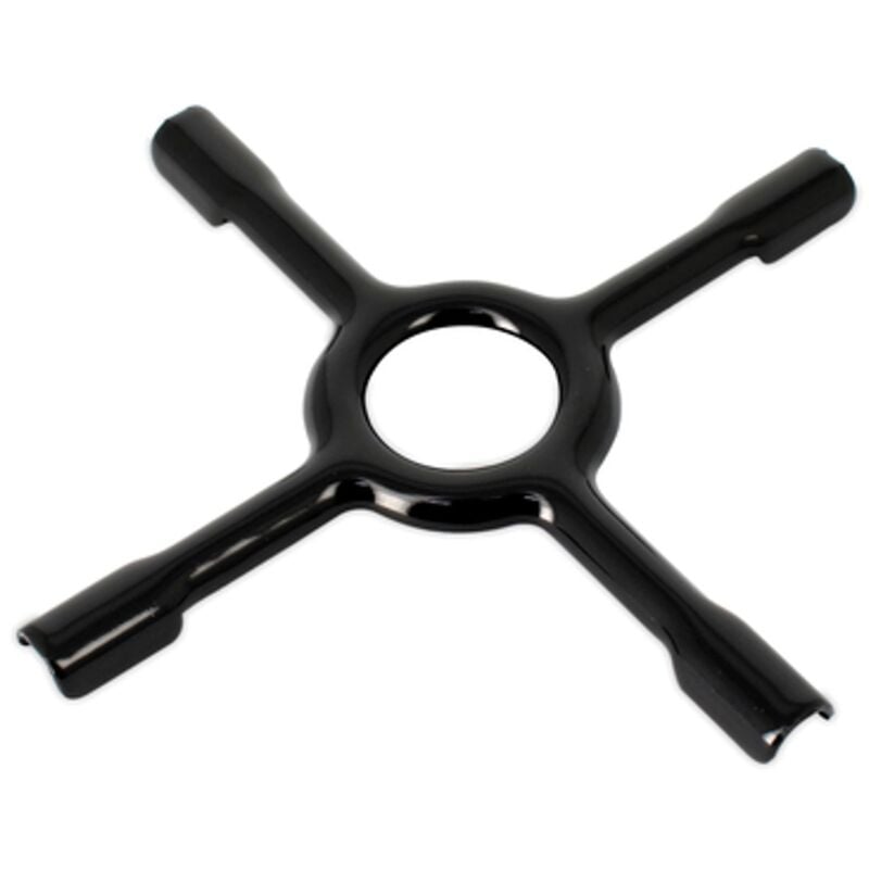 foto del prodotto riduzione fuoco caffettiera lamiera smaltata nero l.150mm