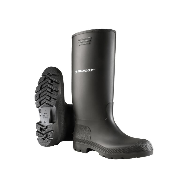 foto del prodotto 380pp stivali impermeabili pvc neri 40 dunlop