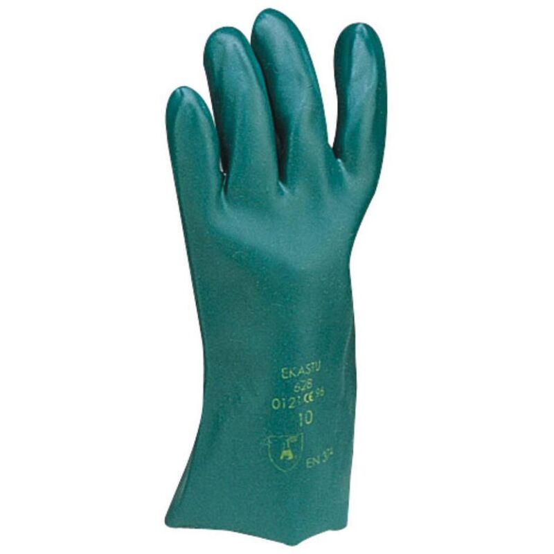 foto del prodotto 381 628 cloruro di polivinile guanto di protezione per prodotti chimici taglia guanti 10, xl en 374 1 2017 03 ekastu
